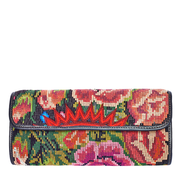 Boho Clutch Bag | Floral Red | MARYSAL