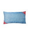 Marysal Couch Pillow_Blue Azur Petrol Chenille Vintage