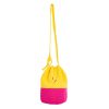 CROCHET BUCKET BAG | CROCHET BAG | MOCHILA | pink | yellow | colorblock