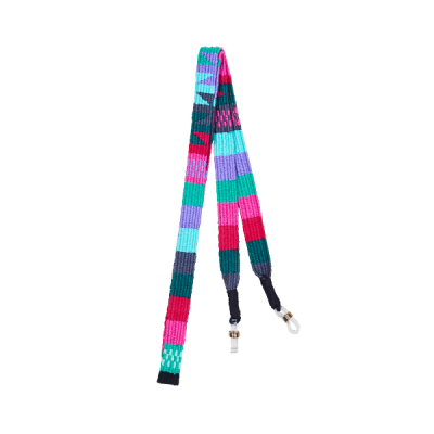 Sunglass straps pink and turquoise